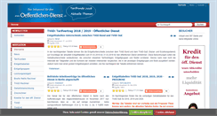 Desktop Screenshot of oeffentlichen-dienst.de